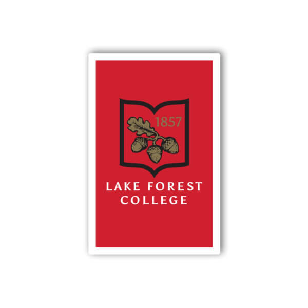 Rectangle Button Magnet  Lake Forest College – LAKE FOREST
